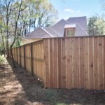 Wood Privacy Fence Installed by Langford Fence Company in Franklin, TN